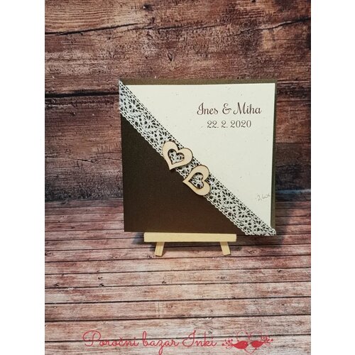  Poročna vabila ČIPKA PORČIP 104 Cene