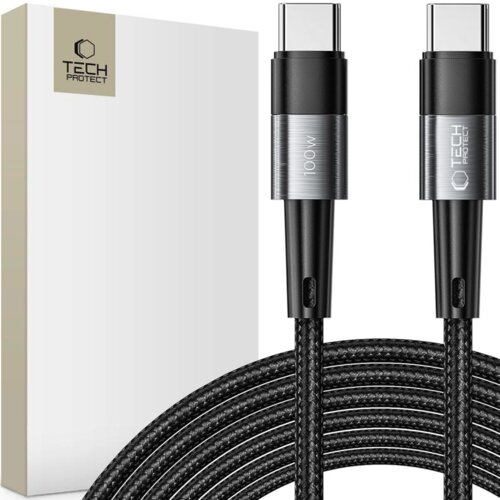 TECH-PROTECT ULTRABOOST KABEL TIP-C PD100W/5A 300CM SIVA ZA POLNJENJE, (21980592) Cene