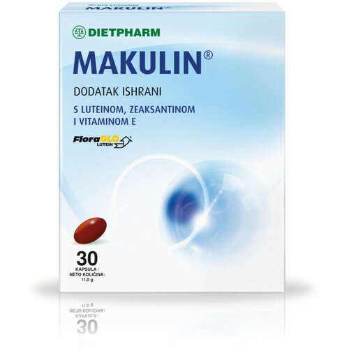 Dietpharm makulin 30 kapsula 2+1 gratis Cene