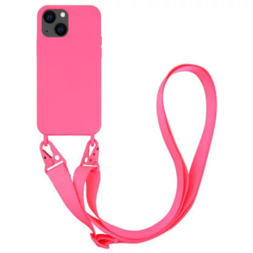 Vivanco necklace iphone 13 pink handykette für iphone 13 62928