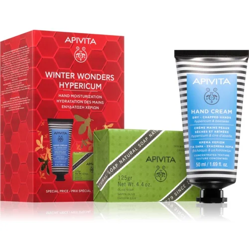 Apivita Hand Care Winter Wonders Hypericum božićni poklon set