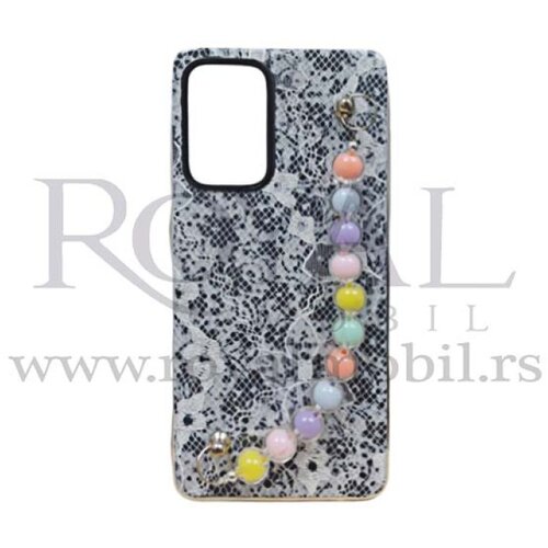  futrola cipka sa narukvicom za samsung A536 galaxy A53 5G crna Slike