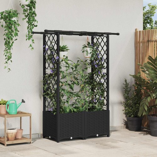  Povi&scaron;eni krevet s mrežom i krovom Crna 124,5 x 40 x 138 cm PP Cijene