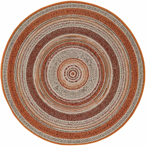 Universal narančasti vanjski tepih Verdi, ⌀ 120 cm