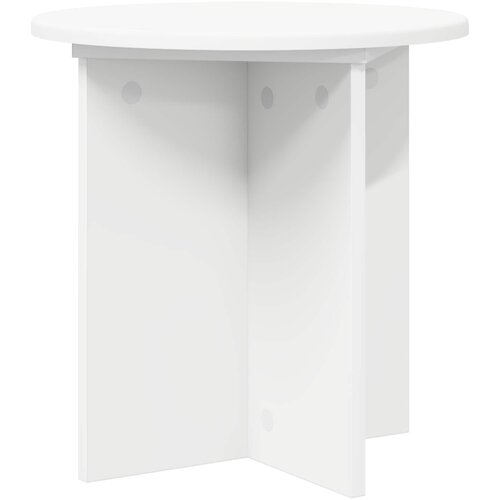  Stalak za biljke 2 pcs Bijela &amp;Oslash;40 x 40 cm Konstruirano drvo Slike