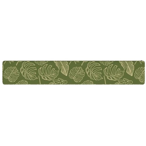  Jastučići za klupe - 2 dijela VUGHT 2 pcs 100% poliester - Listovski uzorak (poliester) 180 x 30 cm 2 Cijene