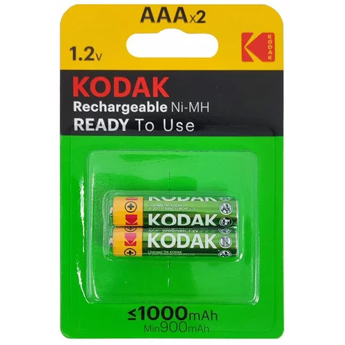 Kodak 2x polnilna baterija AAA1000mAh