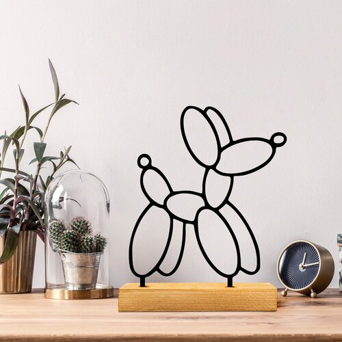 Atelier Del Sofa dekorativna figura swell, 22x8x17 cm, crna Slike