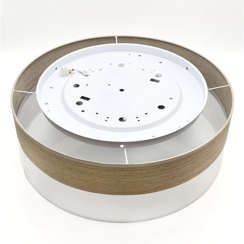  LED plafonsko svetlo SIRJA WOOD LED/36W/230V prečnik 45 cm bela/hrast Slike