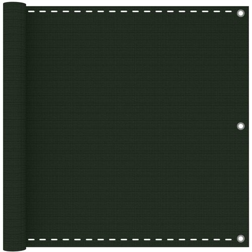 Balkonski zastor tamnozeleni 90 x 600 cm HDPE Cene