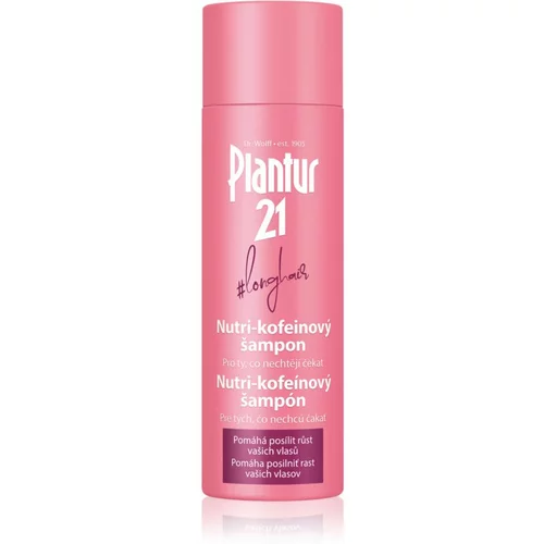 Plantur 21 Nutri-Coffein #longhair vlažilni šampon za rast in lesk las 200 ml za ženske