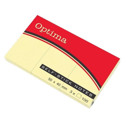 Optima Blok samolepilni 50 x 40 mm, 3/1 Cene