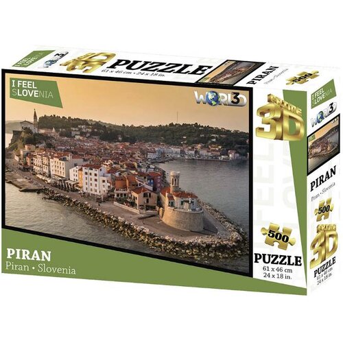 I Feel Slovenia 3D SESTAVLJANKA 500 kos - PIRAN Cene