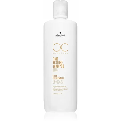 Schwarzkopf bc bonacure Q10+ time restore ojačavajući šampon za zrelu kosu 1000 ml za žene