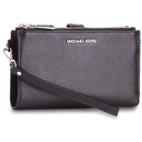 Michael Kors Velika ženska denarnica Wristlets 32T7SAFW4L Črna