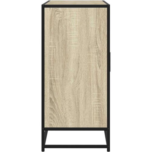 VidaXL Komoda sonoma hrast 92x35x76 cm izrađeno drvo Slike