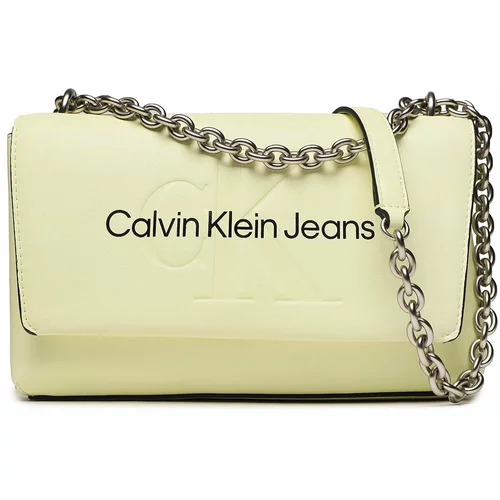 Calvin Klein Jeans Ročna torba Sculpted Ew Flap Conv25 Mono K60K607198 ZCW