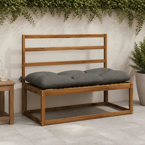  Jastučić za klupu VIANEN 100% poliester Siva 110 x 50 x 12 cm - Siva 110 x 50 x 12 cm Cene