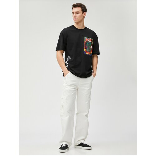 Koton Rick And Morty Oversize T-Shirt Licensed Printed Cotton Slike