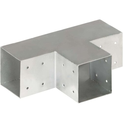 VidaXL spojnici za stupove u t-obliku 4 kom pocinčani metal 101x101 mm Slike