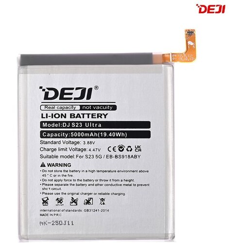 Deji Baterija za Samsung Galaxy S23 Ultra (S918B), 5000mAh, EB-BS918ABY Slike