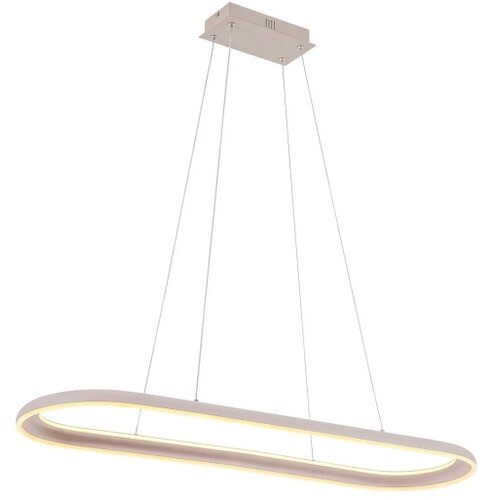  LED luster na sajli CASHMERE LED/80W/230V 30x100 cm bela Slike