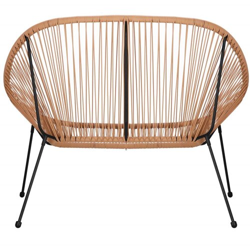  Vrtna sofa, smeđa 114 x 82 x 87 cm Slike