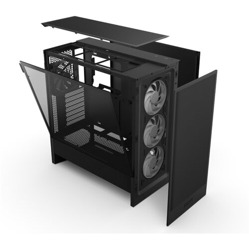 NZXT H5 flow rgb gaming kući&amp;scaron;te crno (CC-H52FB-R1) Slike