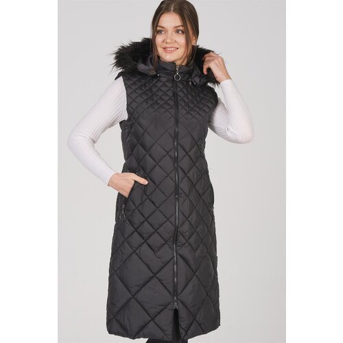 Dewberry Z6718 WOMEN'S VEST-BLACK Cene