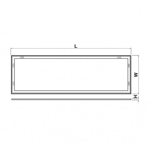 Ram ZA PANEL 12030 UGRADNI BACKLIGHT-MT Cene