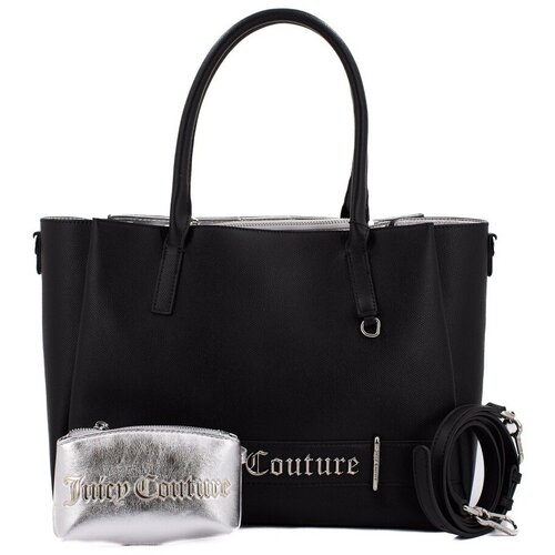 Juicy Couture Torbe BLOSSOM STRAW S Črna Slike