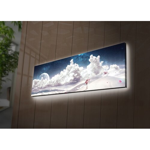 Wallity Zidna slika sa LED osvetljenjem 3090DACT-70, 30x90 cm Cene