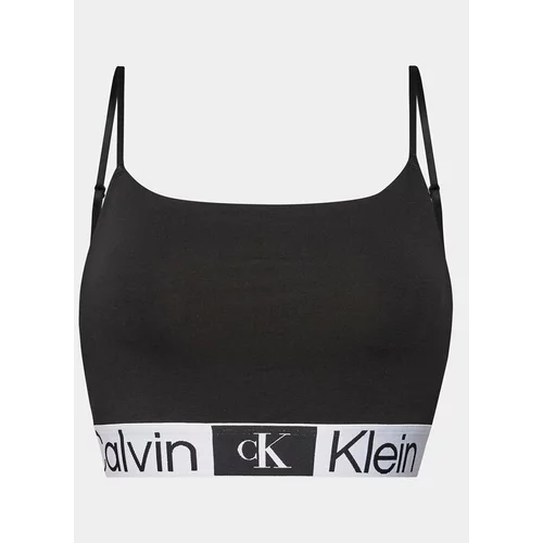 Calvin Klein Underwear Top nedrček 000QF7587E Črna