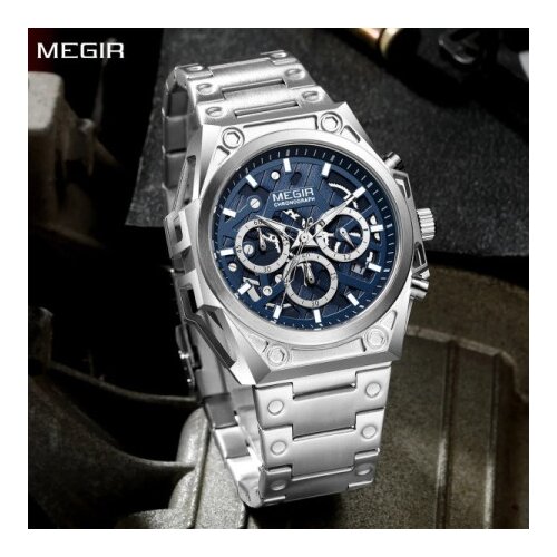 Megir 4220 silver mu&amp;scaron;ki sat Slike