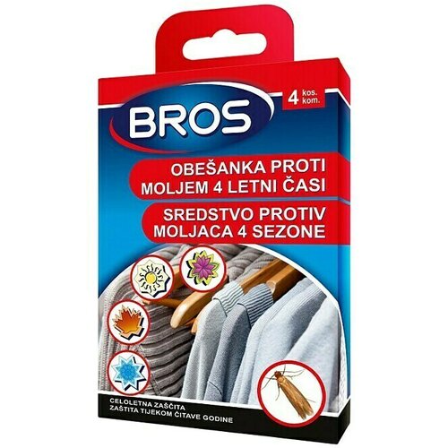 Bros Za&amp;scaron;tita od moljaca (4 kom) Slike