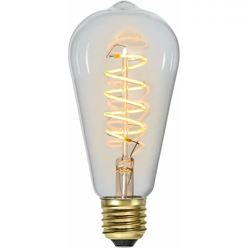 Star Trading LED/sa žarnom niti žarulja s mogućnosti zatamnjivanja s toplim svjetlom E27, 4 W Spiral Filament –
