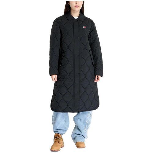 Tommy Hilfiger Plašči - Črna Cene