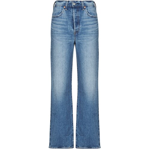 Levi&amp;#039;s RIBCAGE STRAIGHT ANKLE Plava Slike