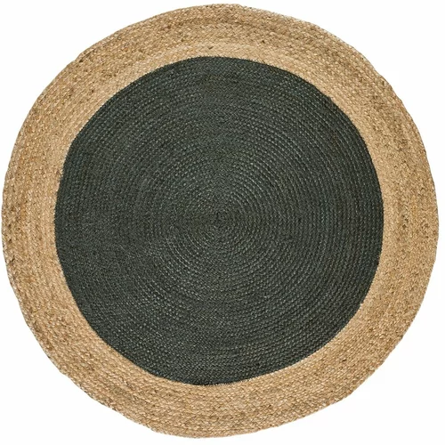 Universal Sivo-u prirodnoj boji okrugli tepih ø 90 cm Mahon –