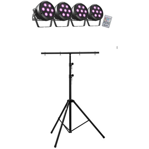 Cameo ROOT PAR 4 SET 1, 4x ROOT PAR 4 + SLTS09 - - Audio-Kondric Slike