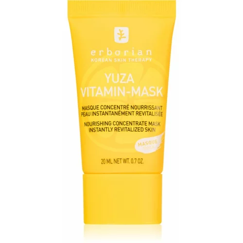 Erborian Yuza maska za intenzivnu revitalizaciju s multivitamin kompleskom 20 ml