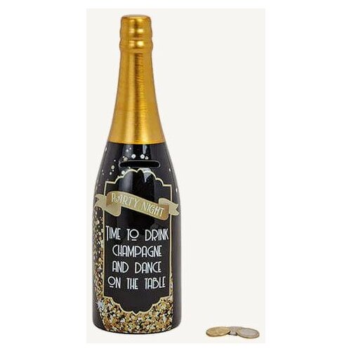 kasica šampanj boca 9xh30cm ( 10023413 ) Slike