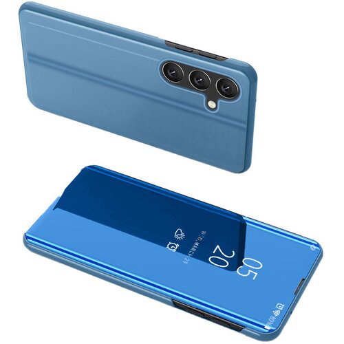  Etui/ovitek s prednjim steklom za Samsung A54 5G, Moder Cene