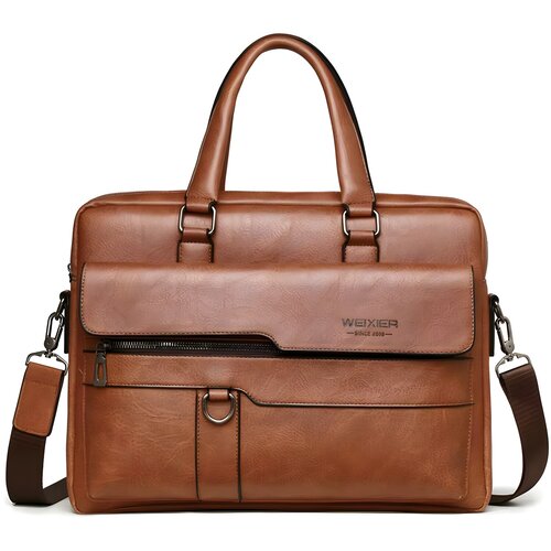 IZMAEL Mu&scaron;ka Crossbody Torba WEIXIER GA-35442 - Smeđa Cijene