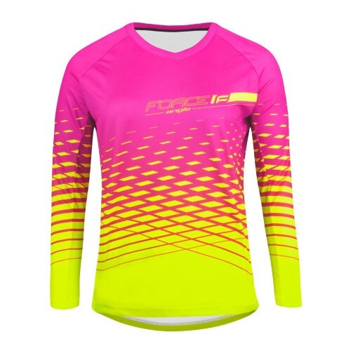 Force Dres mtb angle dugi rukav, roze-fluo xs ( 9001431-XS ) Cene