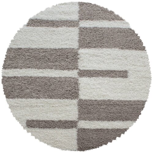 Ayyildiz Carpets Bež okrogla preproga &amp;oslash; 80 cm Gala &amp;ndash; Slike