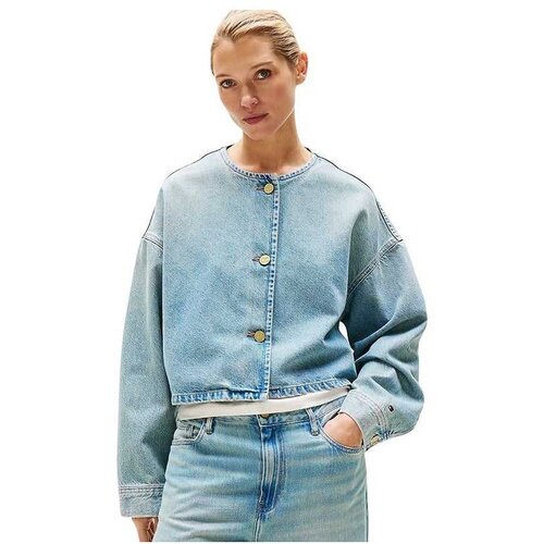 Tommy Hilfiger denim ženska jakna THWW0WW46740-1A4 Slike