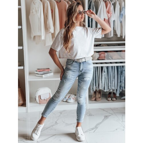 DStreet Spodnie damskie FASHIONIX jeansowe Slike