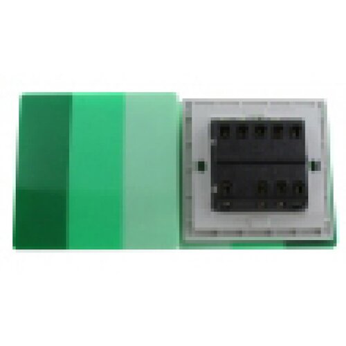  zidni prekidač art f serije, tropolni, klasični i/ili naizmenični 250V - 10А, zelena pantone paleta boja, model ARTF6 Cene