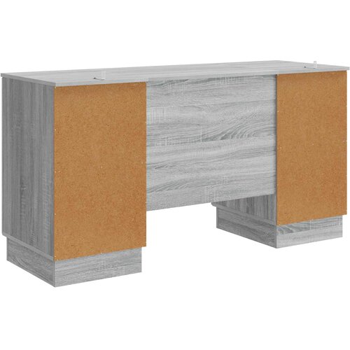 Stol Siva sonoma 142,5 x 50 x 75 cm Konstruirano drvo Slike